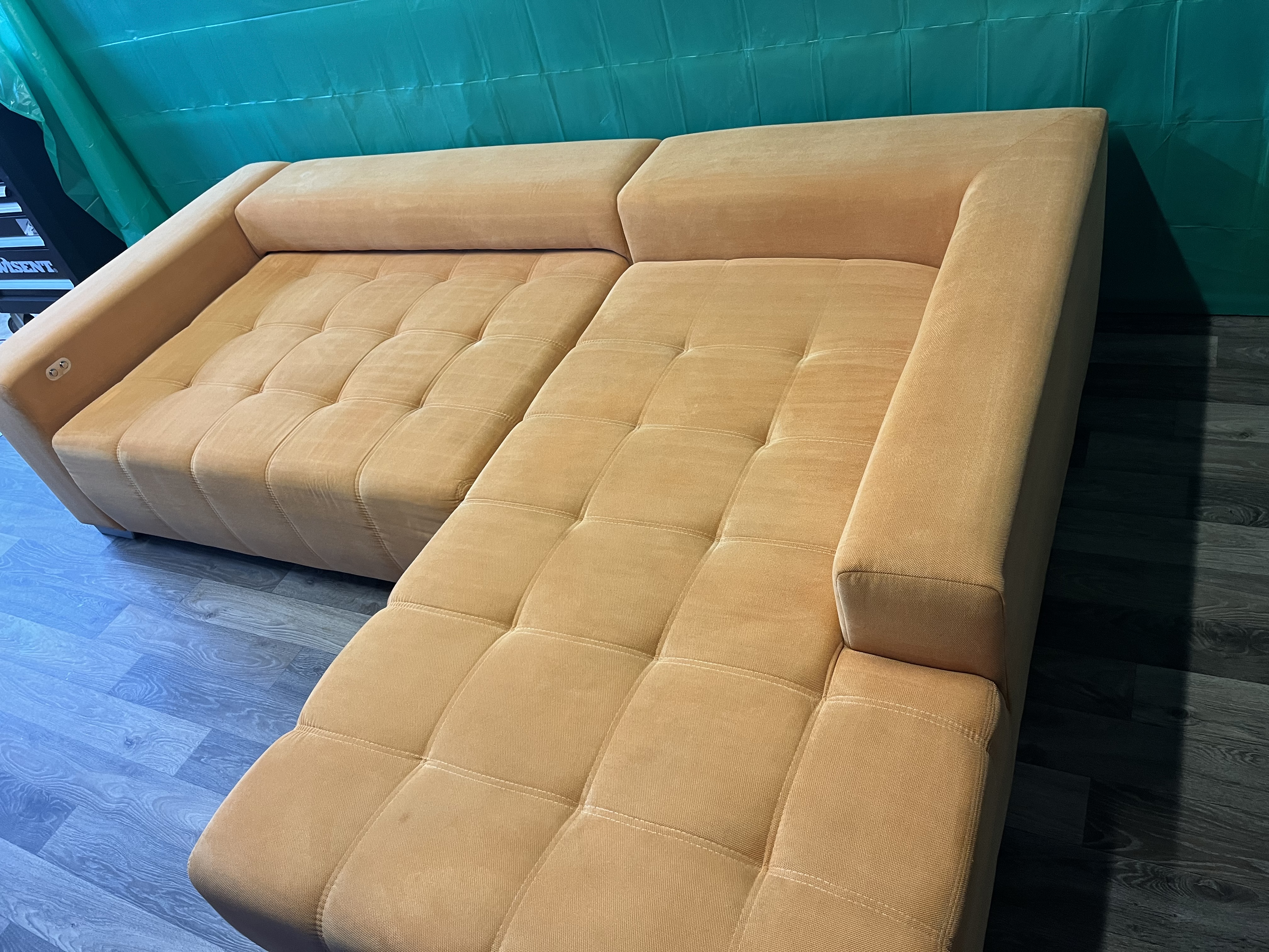 Tiefenreinigung Ecksofa